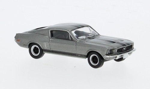 Brekina Ford Mustang GT 350 Fastback grau-met.