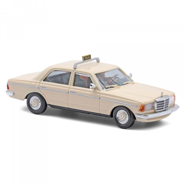 Busch MB W123 "Taxi" mit Fahrer