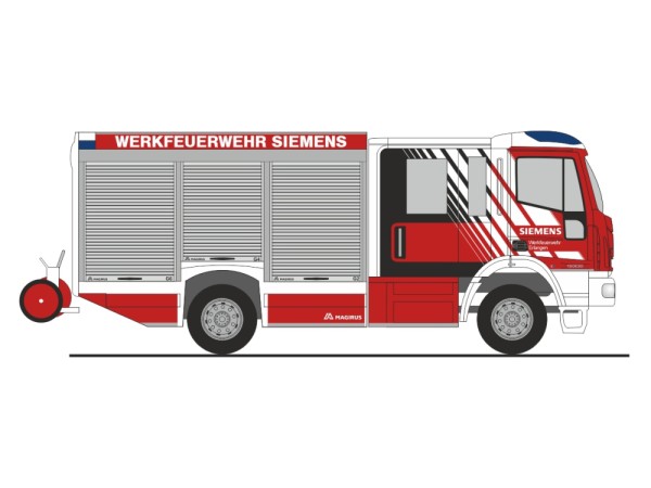Rietze: Magirus HLF Team Cab "Werkfeuerwehr Siemens Erlangen"