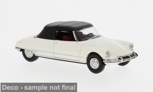 Brekina Citroën DS Cabriolet geschl. weiß