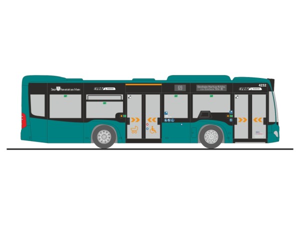 Rietze: MB Citaro K´12 "traffiQ Frankfurt"