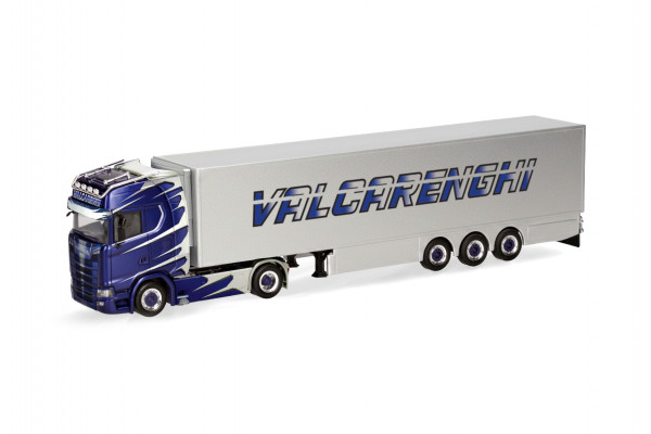 Herpa Scania CS 20 Hochdach Kühlkoffer-Sattelzug "Bruno Valcarenghi" (I)