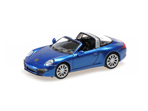 Minichamps Porsche 911 Targa (2014) blau (870068042)
