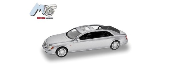 Herpa MicroCity: Maybach 62S silber (2002-2013)
