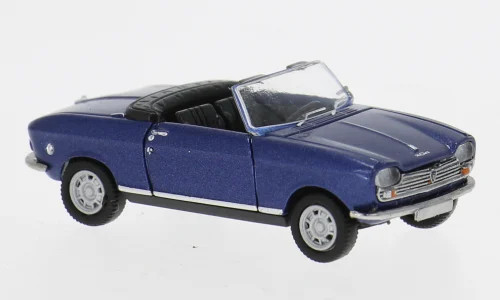 Brekina Peugeot 204 Cabrio dunkelblau