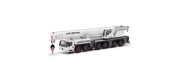 Herpa Liebherr Mobilkran LTM 1300-6.2 "Liebherr" weiß