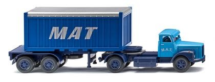 Wiking Scania Containersattelzug 20' "M.A.T." (052604)