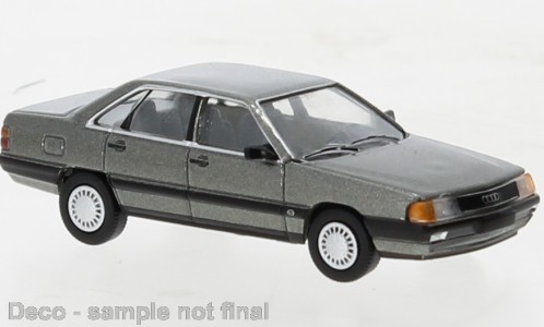 PCX87 Audi 100 (C3) (1982) dunkelgrau-met. (870439)