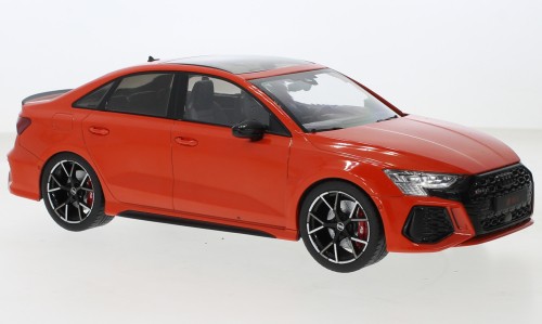 MCG Audi RS3 Limousine, rot Made by IXO for MCG 2022 (18451)