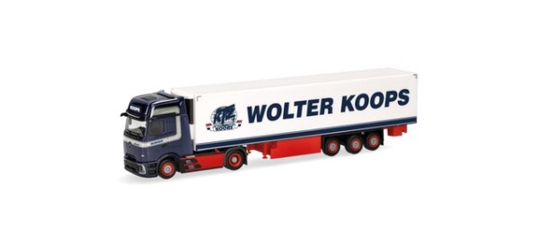 Herpa Mercedes-Benz Actros L ProCabin Gigaspace Kühlkoffer-Sattelzug "Wolter Koops" (NL)