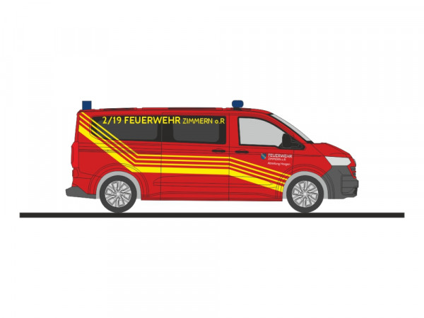 Rietze Volkswagen Transporter FF Zimmern o.R.