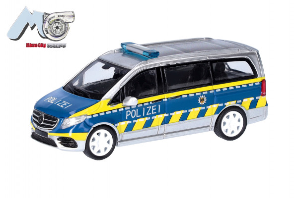 Herpa MicroCity Mercedes-Benz V-Klasse "Polizei"