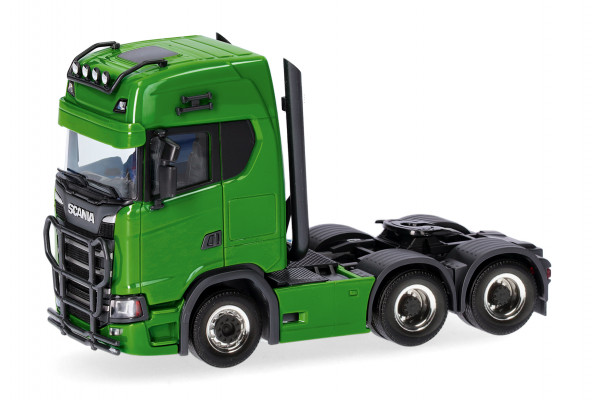 Herpa Scania CS 20 Hochdach Zugmaschine 3achs (6x4), grün
