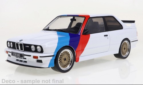 IXO BMW E30 M3 weiß/Dekor (1989) (CMC123)