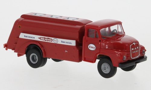 Brekina: MAN 635 Tankwagen (1955) rot "Esso" (45056)