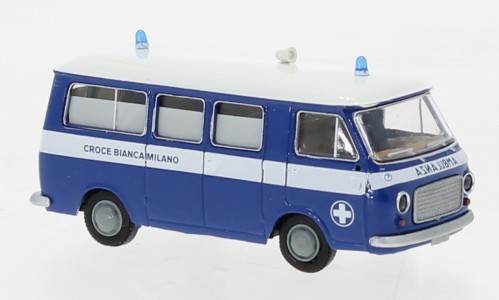 Brekina Fiat 238 Bus "Croce Bianca Milano" (34418)