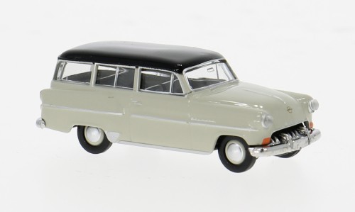Brekina Opel Olympia ´53 CarAVan grau/schwarz
