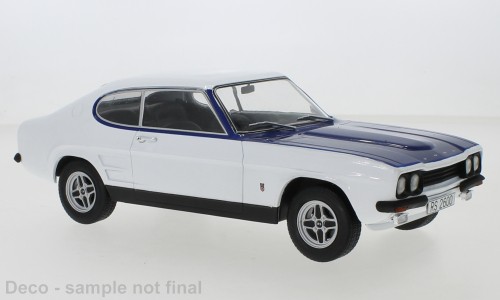 MCG Ford Capri MK I RS 2600 (1973) weiß/blau (18294)