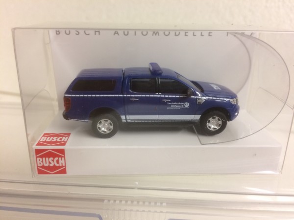Busch Ford Ranger "THW" mit Hardtop (52816)