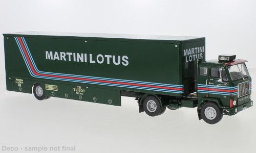 IXO Volvo F88 "Martini-Lotus Racing" Race Transport (TTR025)
