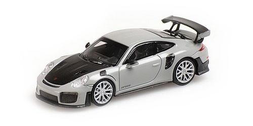 Minichamps Porsche 911 GT2 RS (2018) grey m. carbon bonnet (870068127)