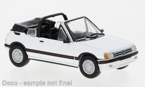 PCX87 Peugeot 205 Cabriolet (1986) weiß (870501)