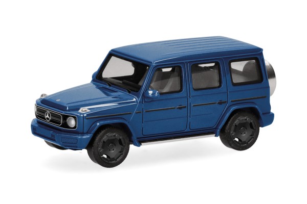Herpa Mercedes-Benz G 580 mit EQ-Technologie (N465) sodalitblaumetallic