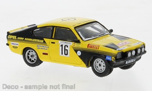 Brekina Opel Kadett C GT/E No.16 "Rallye Monte Carlo" 1976 (20401)