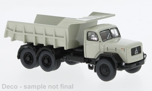 Brekina Magirus Jupiter Kipper grau/schwarz