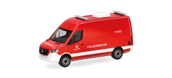Herpa MB Sprinter '18 Kasten HD "Bundeswehr/Fw." (11/03)