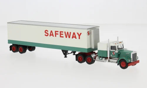 Brekina Kenworth W900 Kofferzug "Safeways"