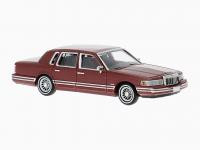 PCX87 Lincoln Town Car (1990) dunkelrot met. (870909)
