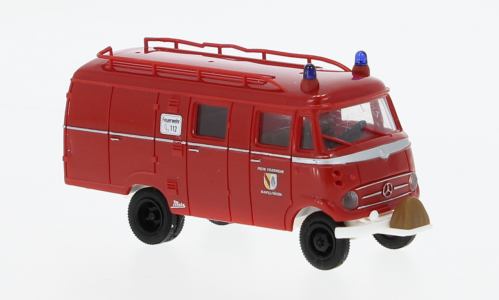 Brekina Mercedes LF 319 LF 8 "Feuerwehr Gundelfingen"