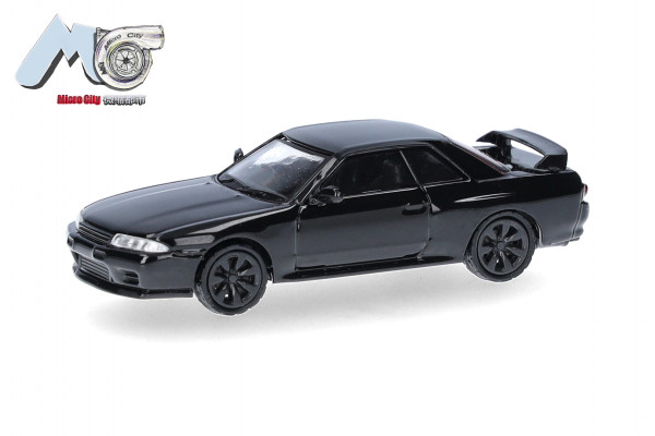 Herpa MicroCity Nissan Skyline GTR32, schwarz