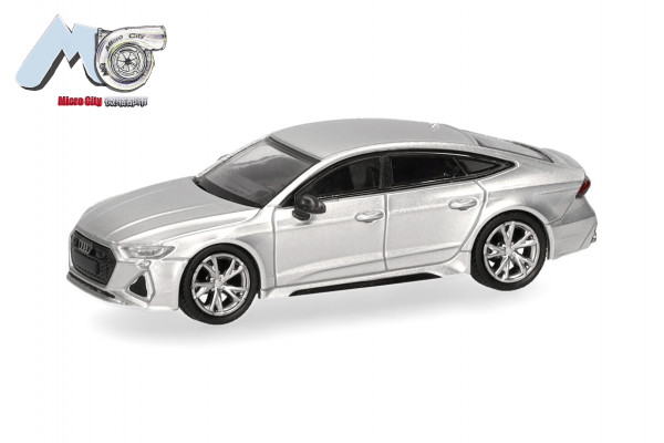 Herpa MicroCity Audi RS7, silber