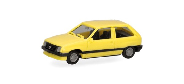 Herpa Basic: Opel Corsa A 2-türig Jamaicagelb