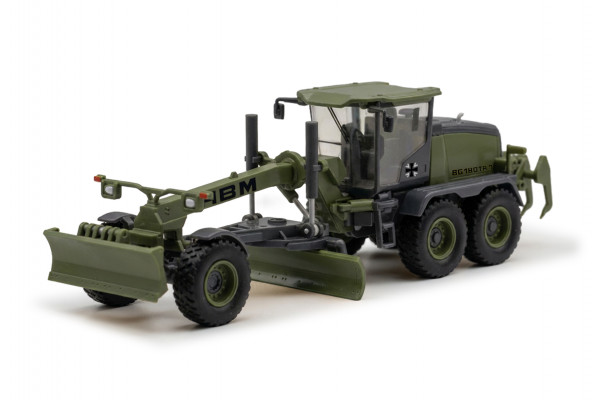 Herpa HBM-Nobas Grader BG 180 TA-7, olivgrün (matt)