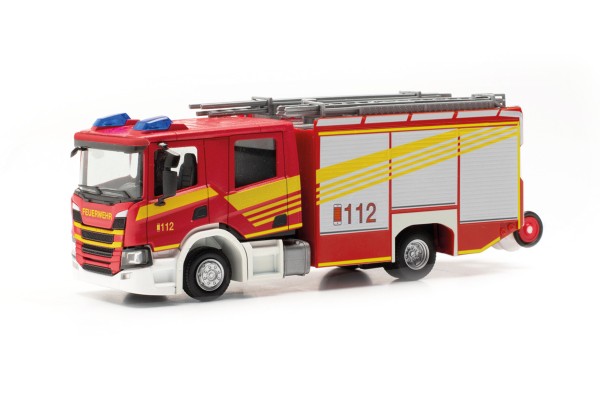 Herpa Scania CP Crewcab Löschfahrzeug "Feuerwehr" (097505)