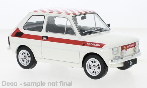 MCG Fiat 126 Abarth-Look (1972) weiß (18325)