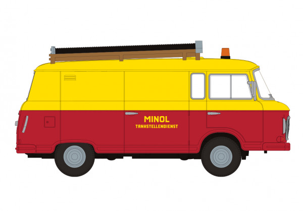 Brekina Barkas B1000 Van "Minol Tankstellendienst"
