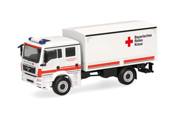 Herpa MAN TGM Mehrzweckkraftwagen GW-Logistik "BRK"