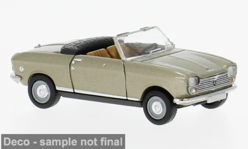 Brekina Peugeot 204 Cabrio gold