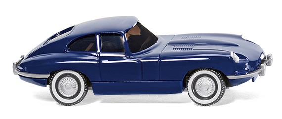 Wiking Jaguar E-Type Coupe dunkelblau (080302)