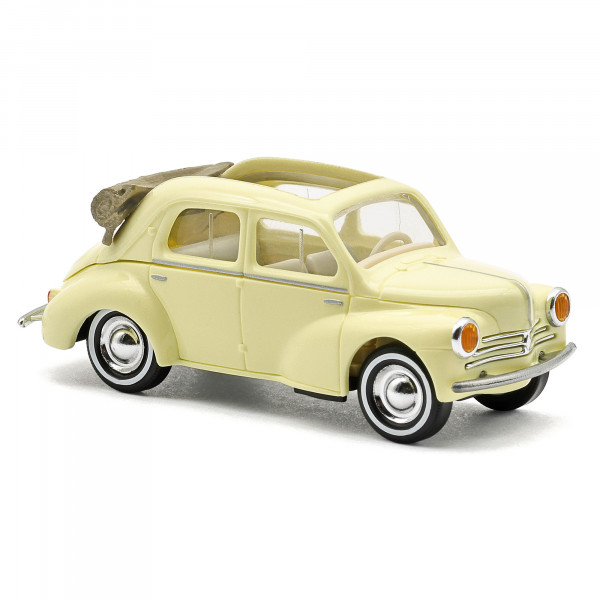 Busch: Renault 4 CV Cabrio gelb
