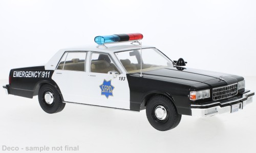 MCG Chevrolet Caprice (1987) "S.F.P.D. - San Francisco Police Department" (18389)
