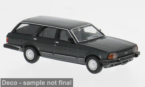 Brekina Ford Granada II 2.3GL Turnier 1984 dunkelgrün-metallic