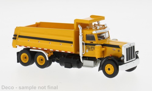 Brekina Peterbilt 359 Kipper (1973) "Pacific Concrete"
