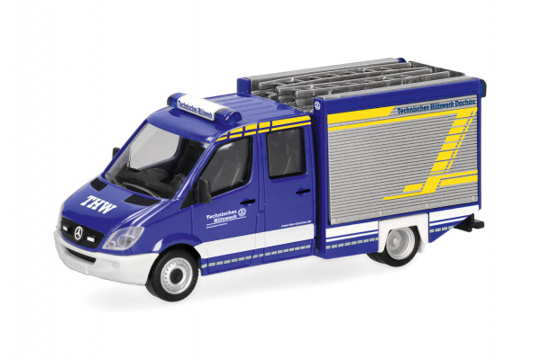 Herpa Mercedes-Benz Sprinter 06 THV Gerätewagen "THW Dachau"