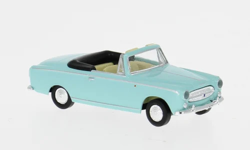Brekina Peugeot 403 Cabrio pastellblau