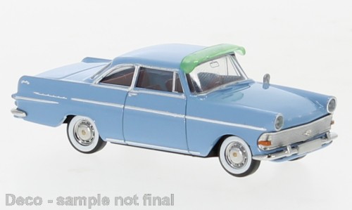 Brekina Opel P2 Coupe, hellblau, 1960